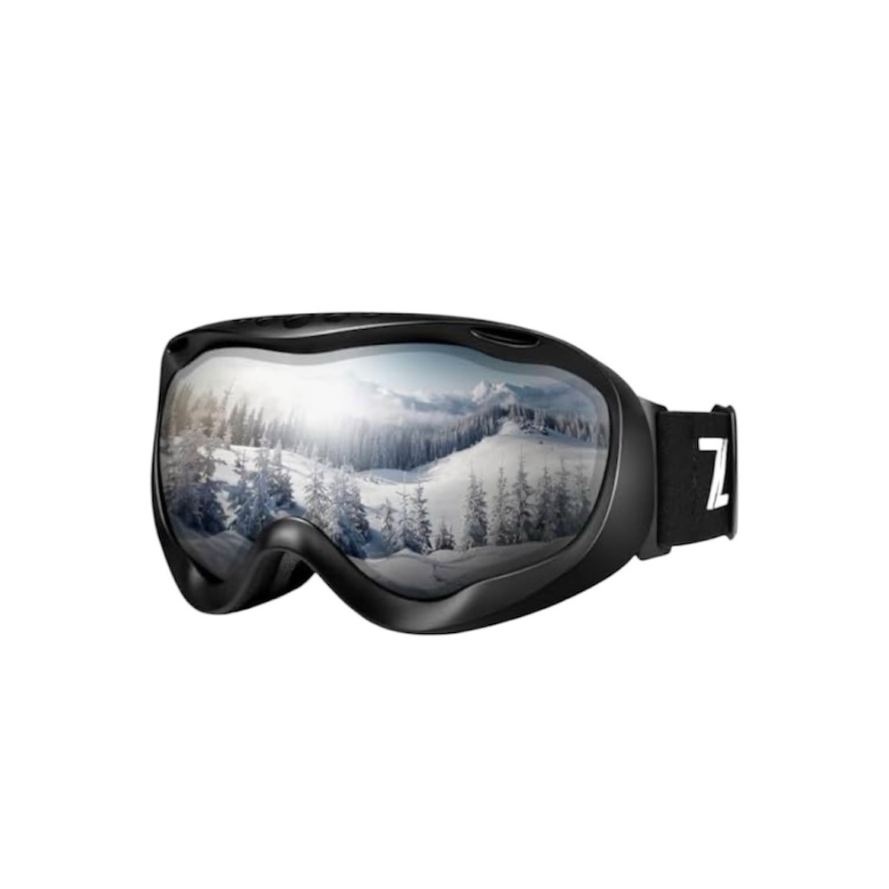 NIB Anti-Fog Ski Goggles with UV400 Protection and Interchangeable Lens System